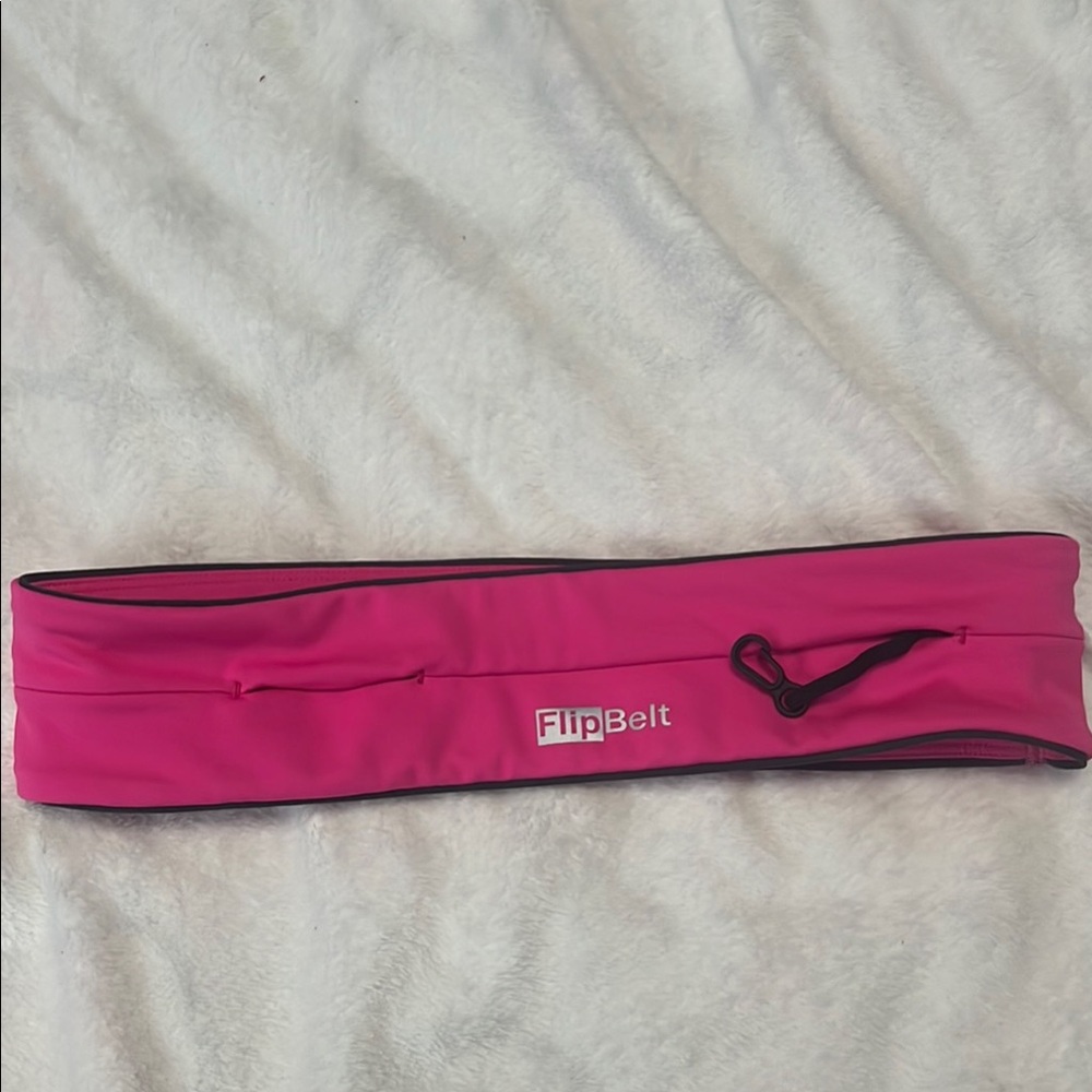 Pink Flipbelt Running Belt
